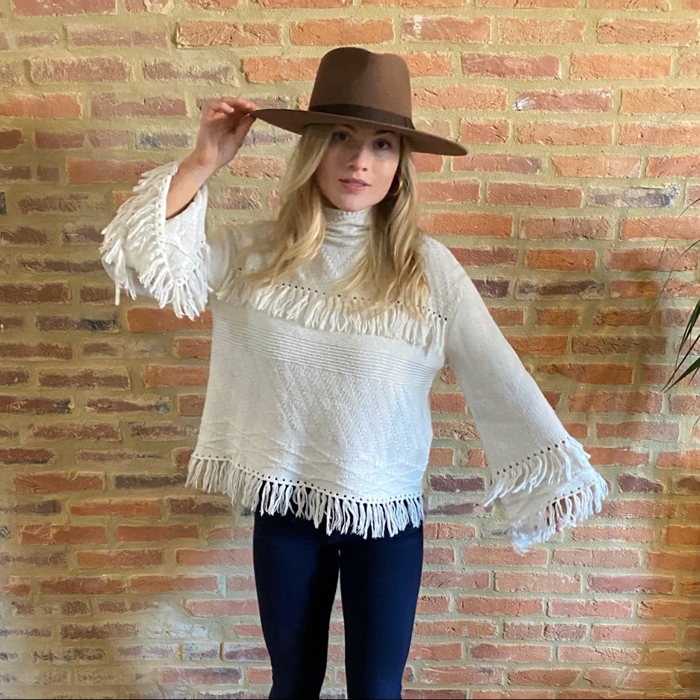 John + Jenn • Fringe Sweater